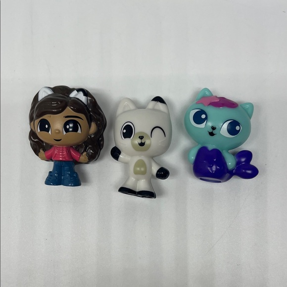 Gabby Dough Dollhouse Pink and Teal Cat Playset - Picture 6 of 11